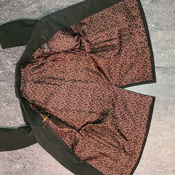 Vintage. Made in Japan. Wool long-coat. ESQUIRE. Quality Liner. Men's Medium - Picture 14 of 14